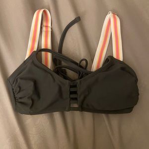 Grey bathing suit top